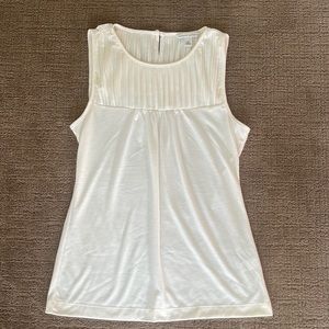 Banana Republic Cream Tank Blouse size XS-like new